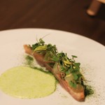 modest - 冷たいアントレ　サーモン