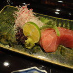 日本料理 晴山 - マグロ　マコガレイ