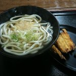 名波うどん - すうどん並み、安納芋