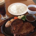 ブッチャーランド - ♪ステーキランチ¥1250