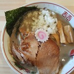 麺の極 はなみち - 期間限定麺「濃厚煮干中華そば」(2018年4月8日)