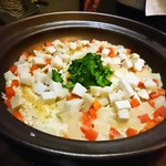 北新地 湯木 - 金時人参と大根と海老芋のかやく御飯