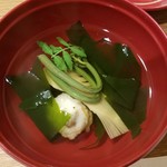 花扇別邸いいやま - 春息吹のお吸い物