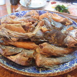 魚山人 - あら（クエ）の煮つけ