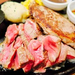 リブロース＆ランプカットステーキ