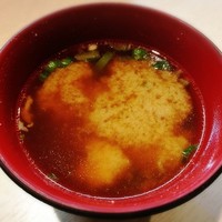 豊鮨 - ランチの味噌汁