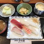 ひら田 - 寿司定食＝８６０円