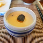 魚山人 - 坂井シェフコラボの茶碗蒸し