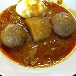 ディル レストラン - 2011-06-25　アンダーコフタ（ゆで卵とマトンのミートボールのカレー）
