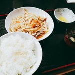 竜平 - 豚肉ともやし炒め定食