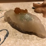 旬美にしかわ - 河豚の握り