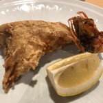 旬美にしかわ - 虎河豚の唐揚げ