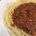 Spaghetti House Bear - ミートソーススパゲッティ。
            美味し。