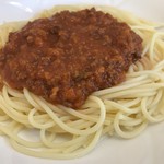 Spaghetti House Bear - ミートソーススパゲッティ。
                        美味し。