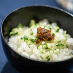 太華 - 米飯（こめのいひ）に奈良漬（ならづけ）