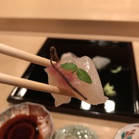 鮨まつもと - お刺身の甘鯛