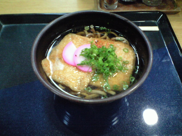 吉野川サービスエリア - 三好名物祖谷そばです.