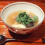 銀座 しのはら - 鴨つくねの鍋