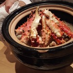 銀座 しのはら - 焼きタラバご飯