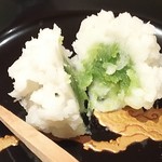 銀座 しのはら - 中はきれいな緑