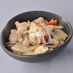 Chicken stew in miso