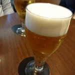 PIZZERIA CIRO - 昼間っから旦那とビールで乾杯でーす(笑)