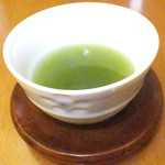 Unagi Nakajima - 食後の緑茶クロレラ入り【２０１８年４月】