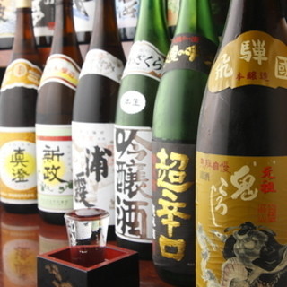 厳選日本酒◎さらに焼酎キープ３本目は１５００円で一升瓶に！！