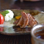 水野旅館 - 佐賀牛を➡炭火焼き　焼き加減最高