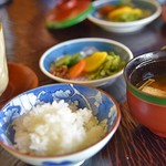 Mizuno Ryokan - ご飯・味噌汁・漬物★日本人で良かった