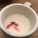 そばの実 一閑人 - 牛乳プリン