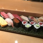 鮨市郎 - にぎりランチ、1500円