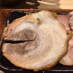 中華蕎麦 とみ田 - 「特製全部トッピング」750円の山形県 純粋金華豚 バラ煮豚