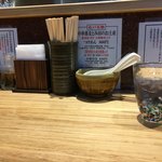 中華蕎麦 とみ田 - カウンター