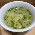 四川麻婆豆腐 辣婆 - セットのスープ