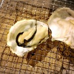囲炉裏料理わ - 牡蠣③