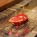 囲炉裏料理わ - 近江大中牛！！