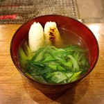 囲炉裏料理わ - 大好きなきりたんぽの鶏汁(*´艸`*)