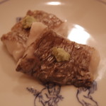 鮨 あい澤 - 太刀魚の塩焼き