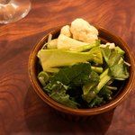 立飲・ビストロシン サンテ - お通し。