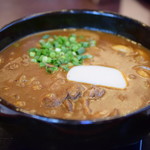 こんぴら茶屋 - 牛かれーうどん@税込1,100円