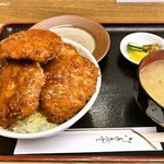 トンカツ 浅井 - 再訪問 2018/04 ソースカツ丼 (900円)