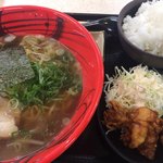 西宮名塩サービスエリア(下り線) フードコート - 醤油ラーメンセット