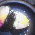 龍吟 - お新香ののり巻き