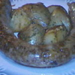 ダム・ジャンヌ - 豚足と砂肝の手作りソーセージ　1890円