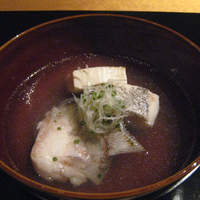 泉岳寺門前 紋屋 - 【お椀】地魚　潮　葱