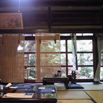 街道そばたからい - 夏向きのお部屋になってました。