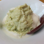 浅草じゅうろく - お通し（重ね豆腐）