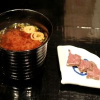 御二九と八さい はちべー - 20180409小鉢と赤だし