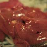 酒菜坊 橋蔵 - 大山地鶏レバ刺　ズームアップ